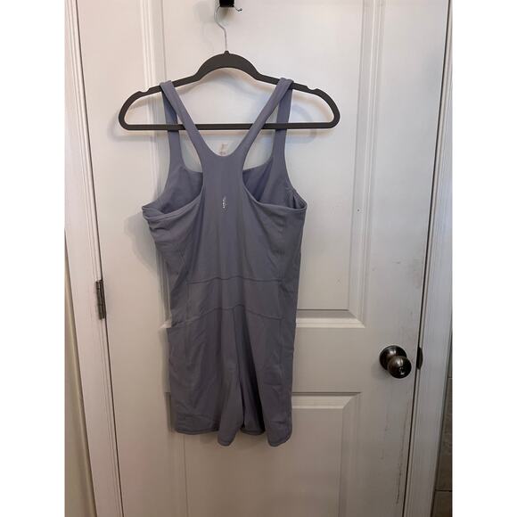 Free People Movement Never Better Runsie athletic wear Sporty L Romper Purple - Picture 5 of 11